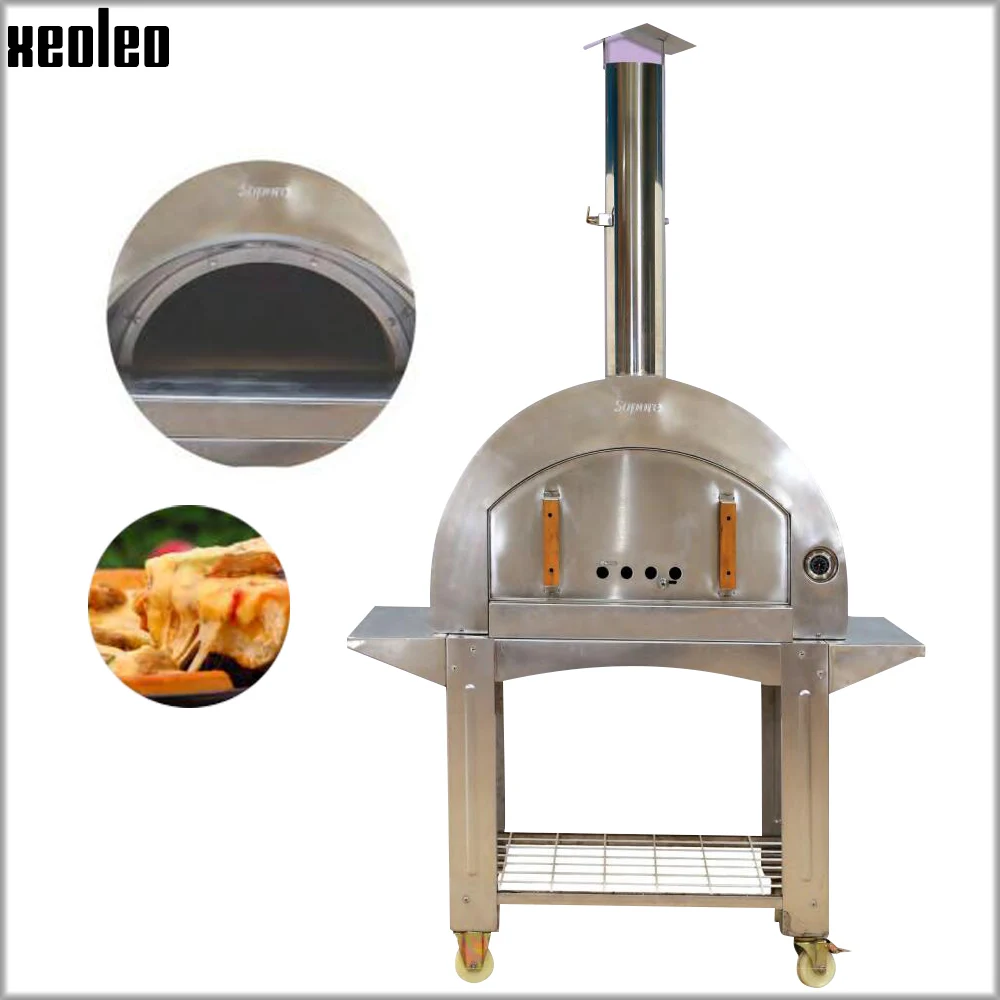 XEOLEO Outdoor Pizza Oven Commercial  pizza oven Stainless steel Pizza baking oven