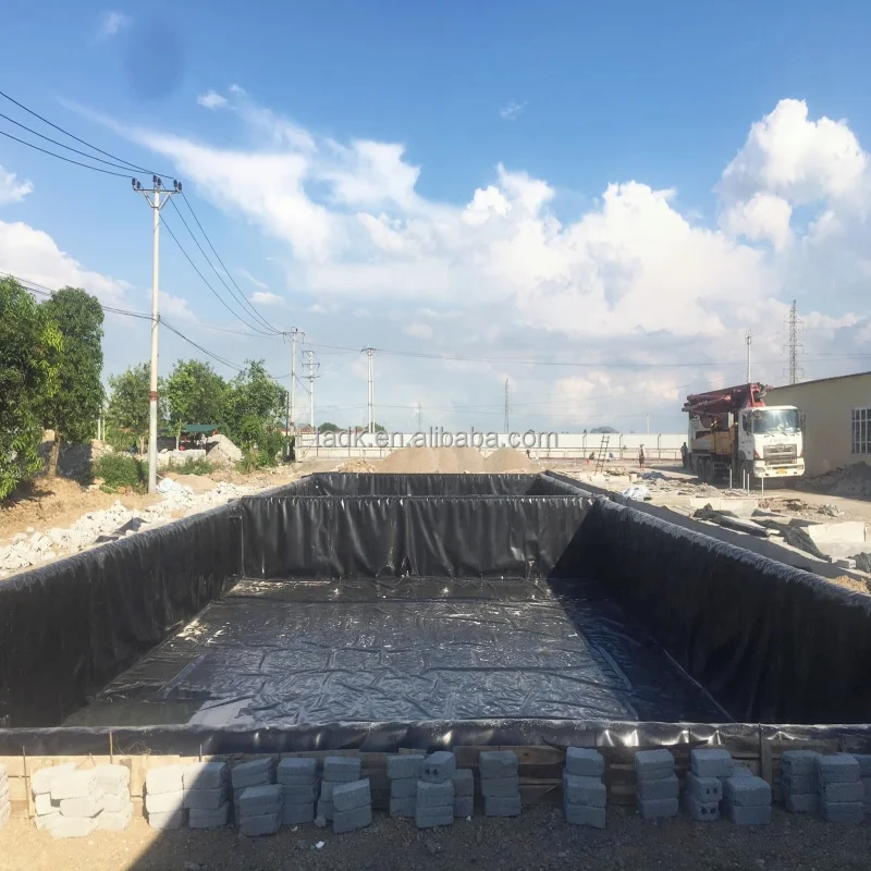 Pond liner 45mil 60mil 30mil geomembrane waterproof membrane EPDM rubber sheet