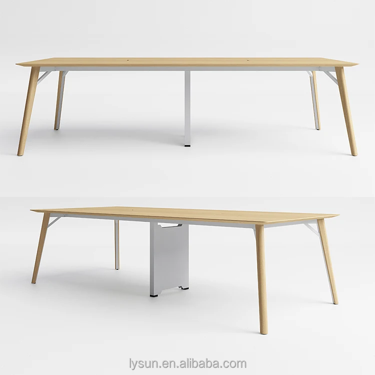 Classic Modern Veneer Office Meeting Room Boardroom Conference Meeting Table