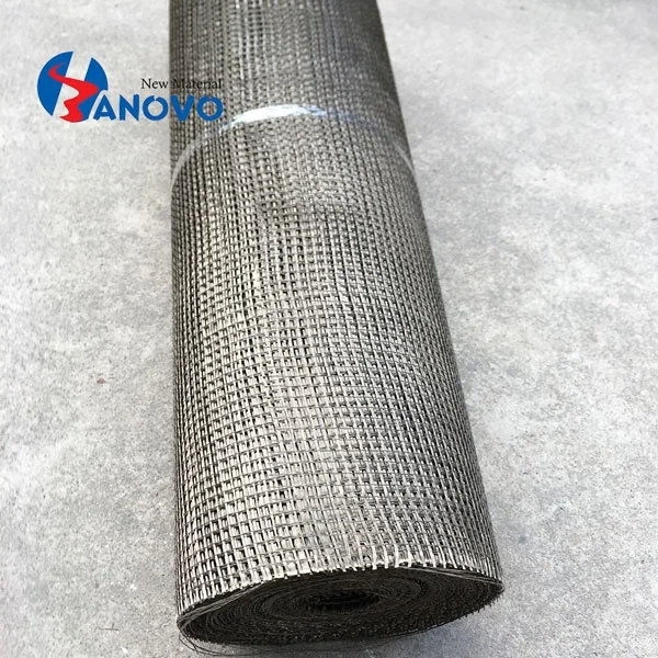 High Quality High Tensile Basalt Fiber Geogrid Mesh For Asphalt Reinforcement