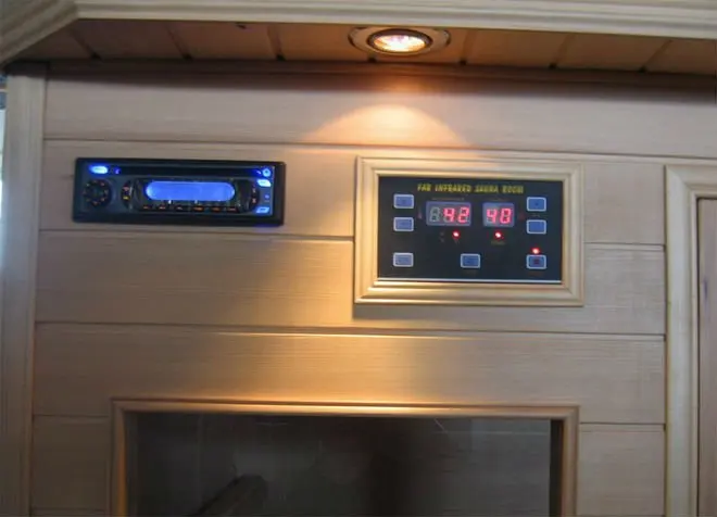 Full  4 Person Salt Stone Infrared Sauna Room