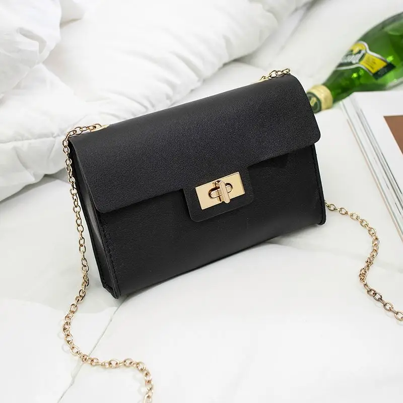 
Новая женская сумка летняя корейская мода маленькая квадратная сумка на цепочке через плечо диагональная сумка оптовая продажа 