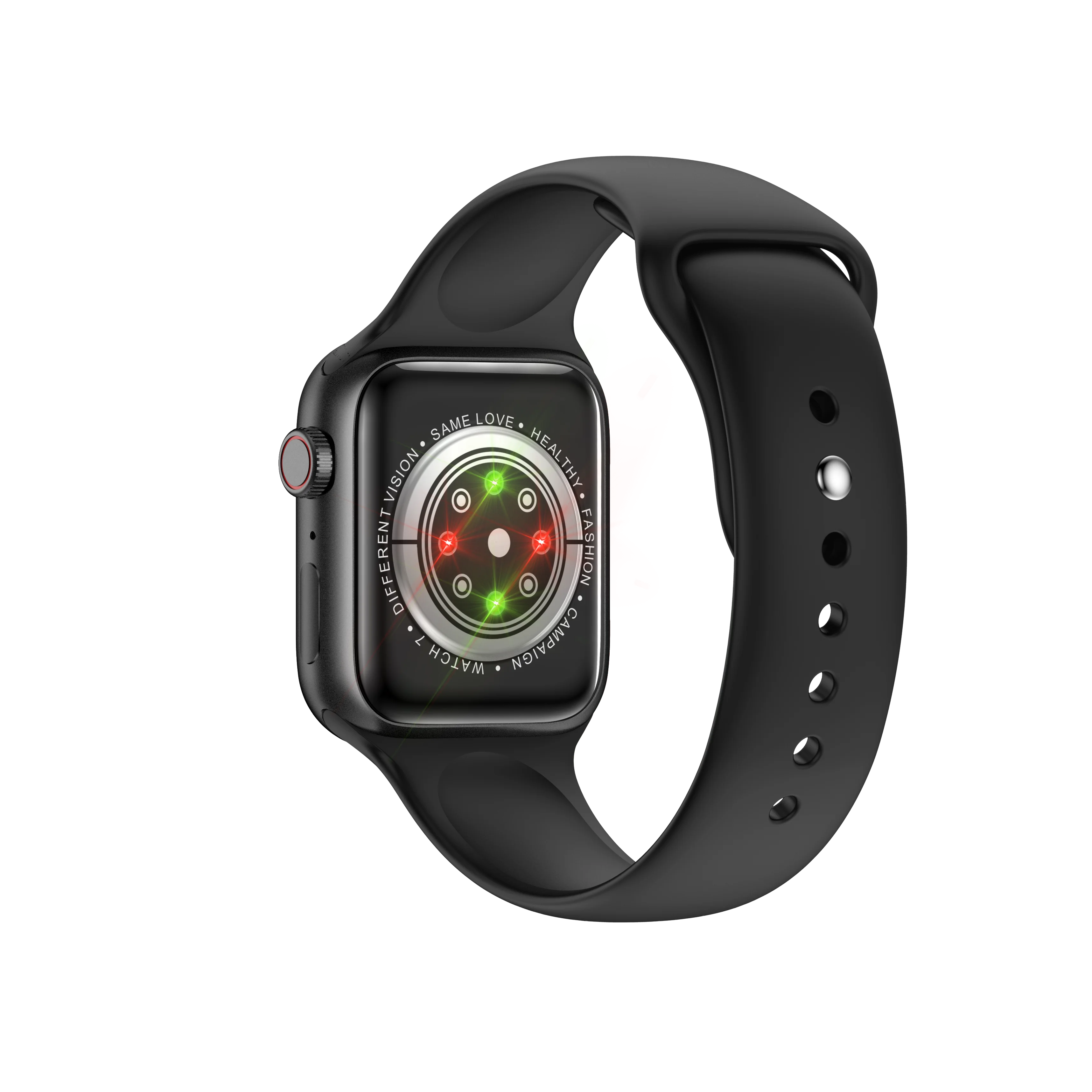 CT7 1.7inch Color Screen Smartwatch Sports Assistant NFC Bluetooth Call Magnetic Charger Heart Rate Monitor iOS  Smart Watch