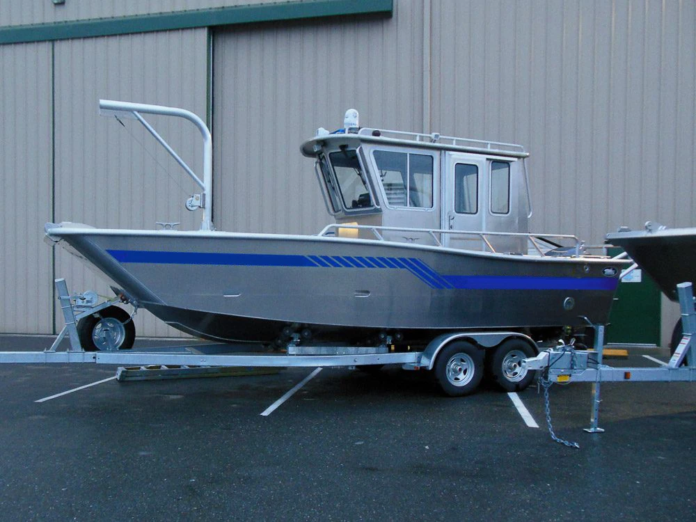 2022 Ecocmapor 23ft cabin  working aluminum barge price stock landing craft for sale