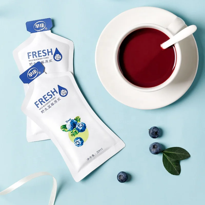 China Manufacture Wild Blueberry Fruit Puree And Meat Juice Concentrate