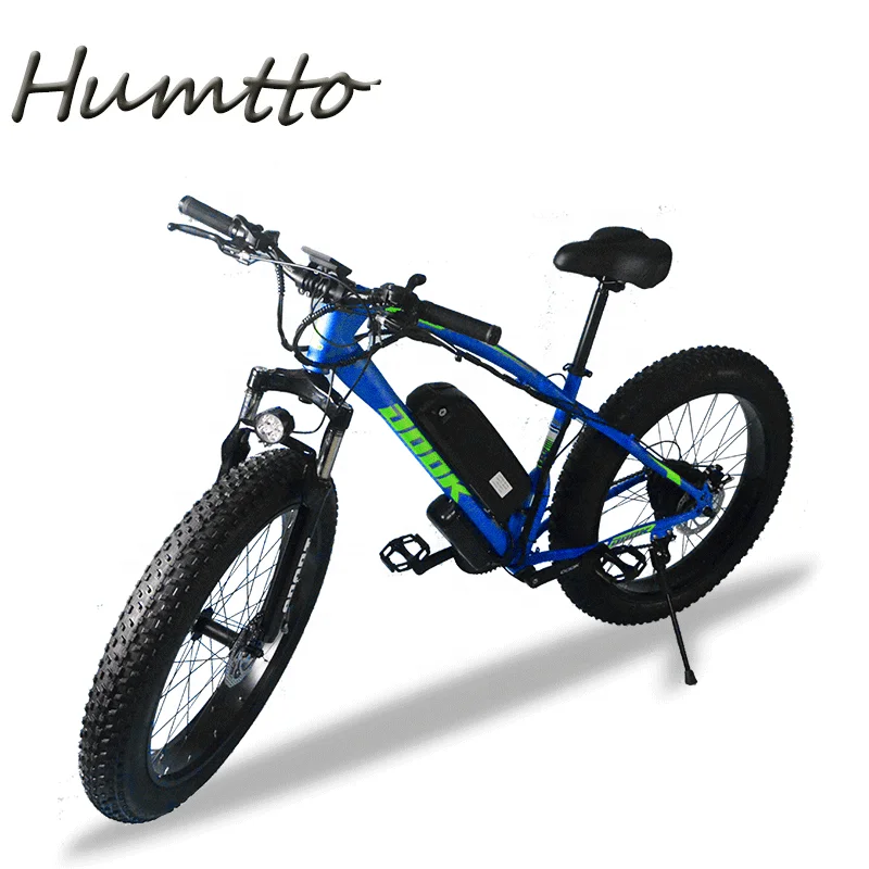1000W 500W FUJI Bike China Manufacture Big Tire 26 4 0 Fat bike велосипед с литиевой батареей Электрический горный