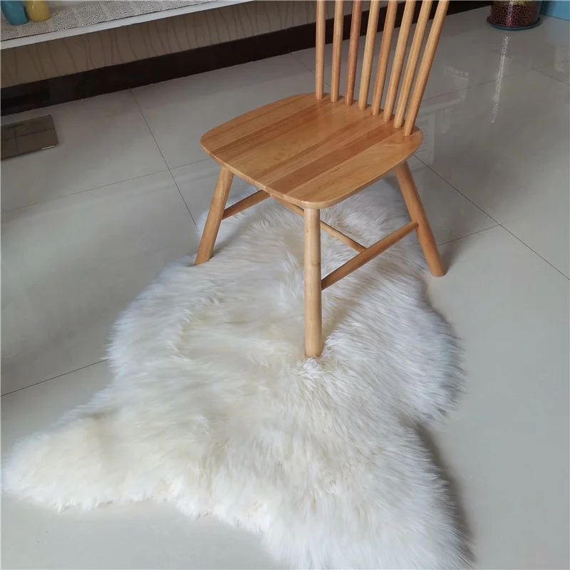 Оптовая продажа меховые коврики из овечьей кожи полный ковер меховой