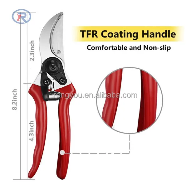 High Quality professional steel Garden Scissor Multifunctional Fruit Tree Pruning Scissors