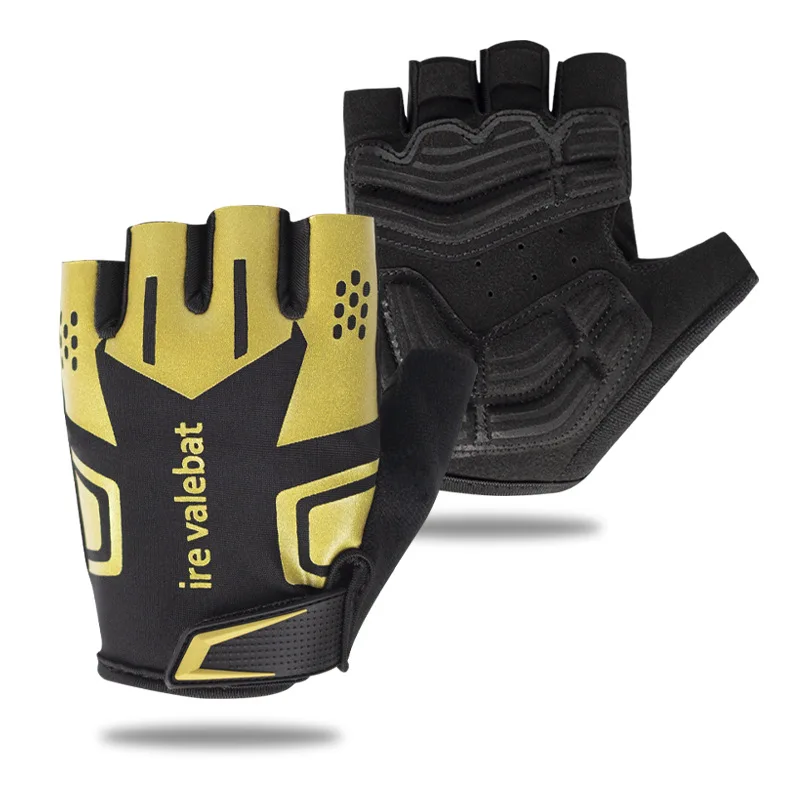 Moutain Road Bike Cycling Bicycle Sports Gloves Half Finger Ant-slip Shockproof Fingerless Gloves