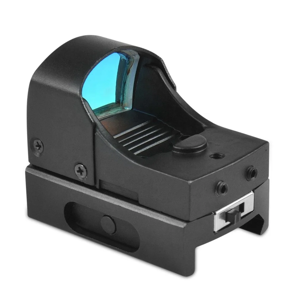 
Mini red dot sight optics rifle scope tactical reflex 2MOA Glock 17 19 Mini Reflex dot Sight scope with Picatinny Rail Mount 