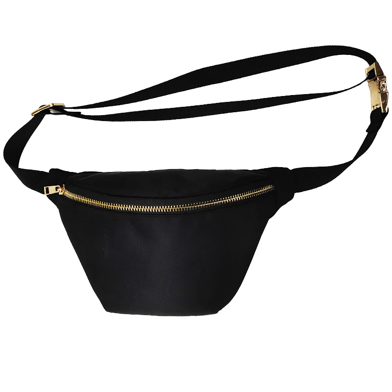 2024 Casual Trend Street Style Nylon Waist Bag For Women