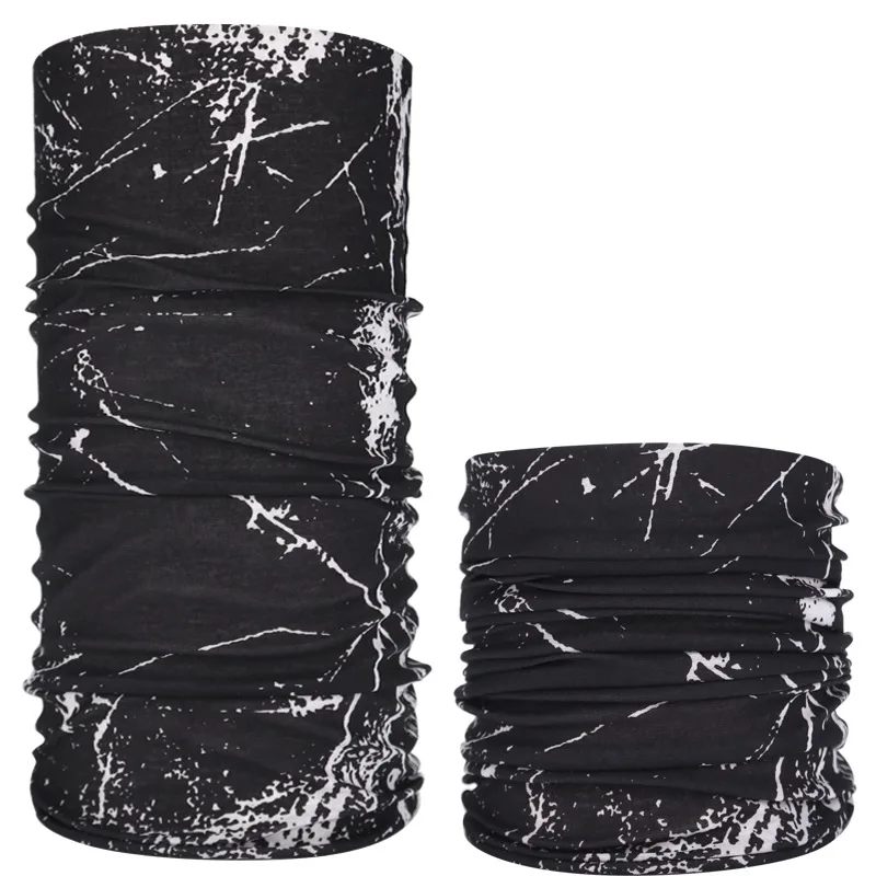 Customized Logo Printed 100% Polyester Pantone Color Microfiber Neck Tube Bandanas buffs scarf