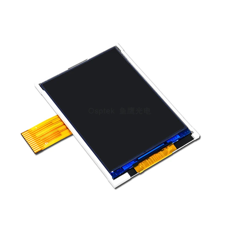 2.8 Inch Ips Small Tft Lcd Display Module With Touch Panel Interface ZIF FPC 12 Pin Small Size Display