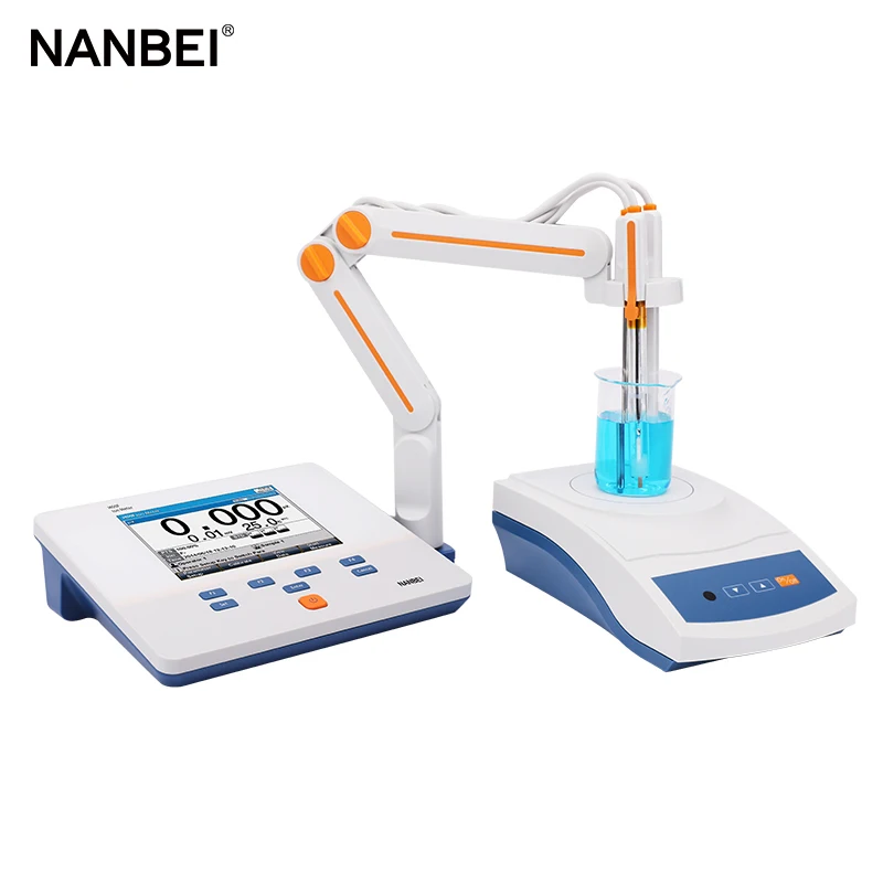 NANBEI Sodium Fluoride Ammonia Calcium Sulfide pH Ion ISE Meter