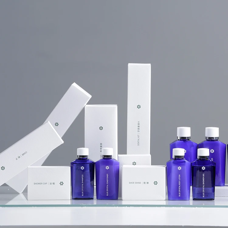 5 Stars Hotel Quality Eco Friendly Customized Hotel Supplies Amenities Set