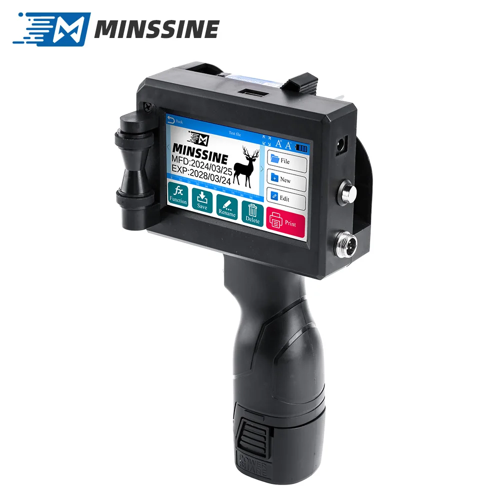 High Quality Portable Handjet Machine Fast Dry Ink Label Printer Handheld Inkjet Printer for Sale