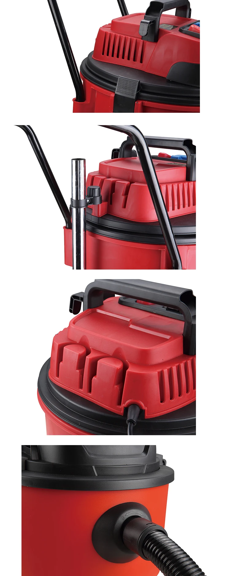 3 in 1 Double Motor Power Tool Powerful suction 60L 2400W Electric plastic tank 60L electronic drums Wet and Dry Vacuum Cleaner