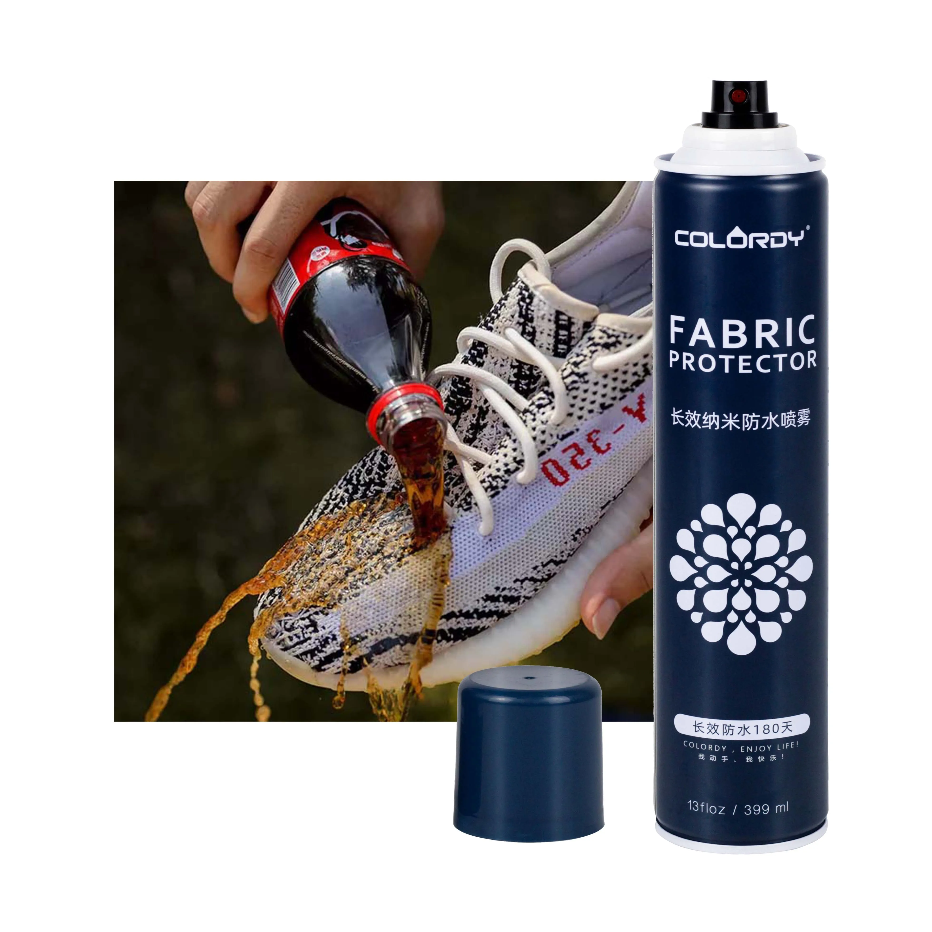 
Hot-Selling Shoes Long-Lasting Waterproof Spray Waterproof Oil Pollution Prevention Dustproof Fabric Goods Protector Spray 