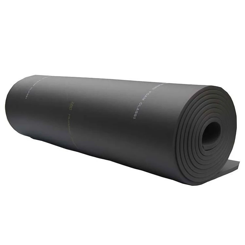 Good quality fire retardant B1 class 3 inch pipe insulation natural rubber foam sheets