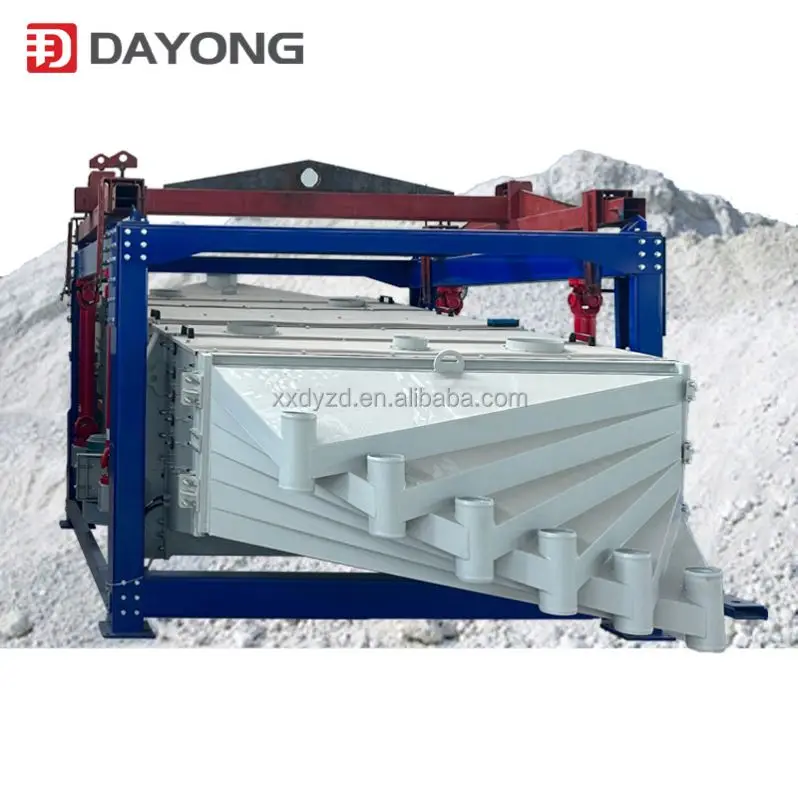 White Corundum Grading And special Screening tumbler Rocking Oscillating Type Vibrating Screen Suspended Square Swing