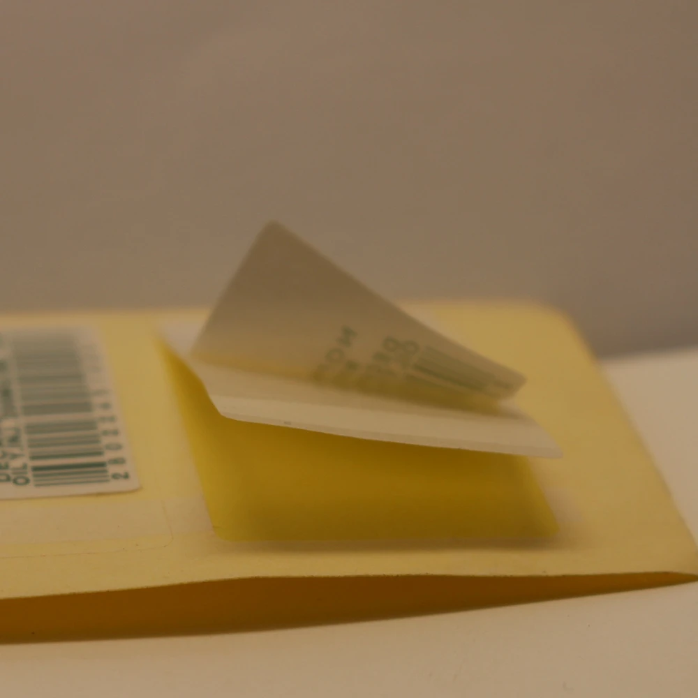  high quality adhesive sticker four color flexography print