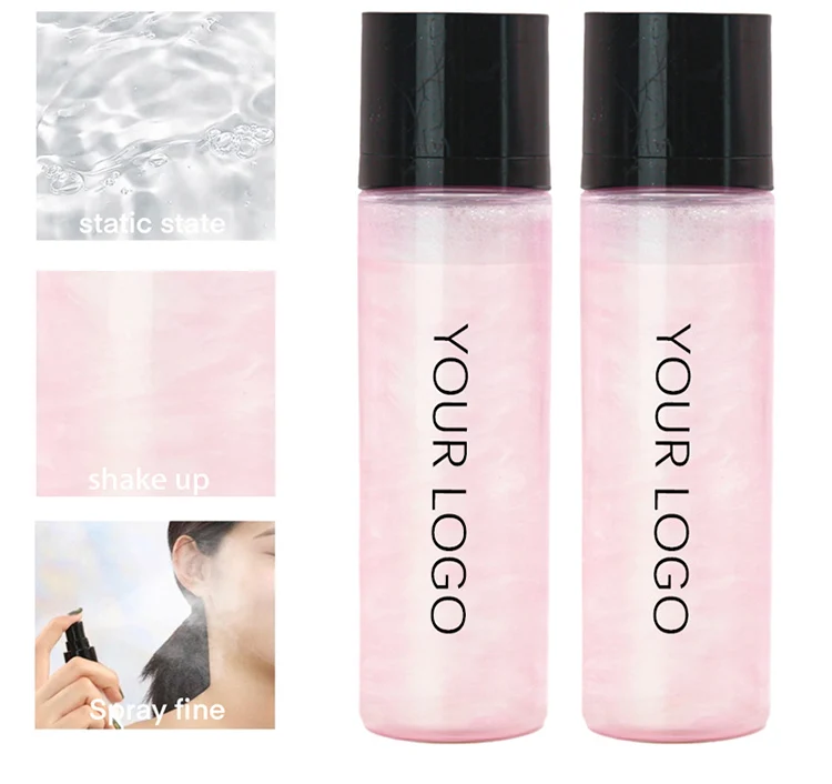 Custom Logo Lasting Make Up Setting Spray Mist Makeup Fixing Beauty Product Oil Control Fog Make-up Fixer Makeup Setting Spray