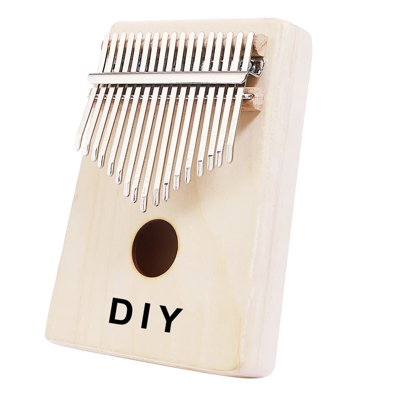Kalimba diy  17 Keys Kalimba Finger Thumb Piano kalimba accessories Factory direct sale handmade mahogany