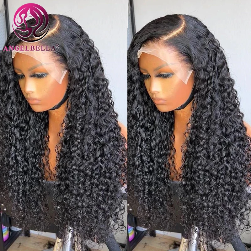 Wholesale Vietnamese Super Double Drawn Human Hair Wigs Hd Lace Frontal Wig 180 Density Waterwave Human Hair Wig