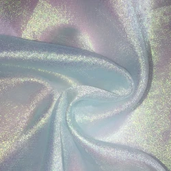 Polyester/Cotton Ombre Organza Fabric Wedding Fabric For Cloth Dress Decoration