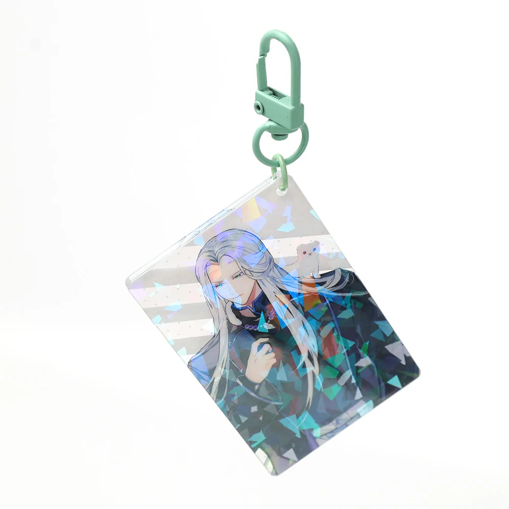 Customized Anime Character Acrylic Keychains Custom Blank Disc Acrylic Keychain Double Side Acrylic Key Chain