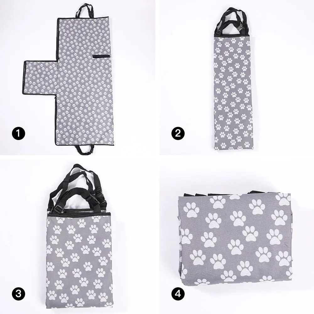 Waterproof Oxford cloth non-slip anti-scratch durable soft back pet dog car seat cover