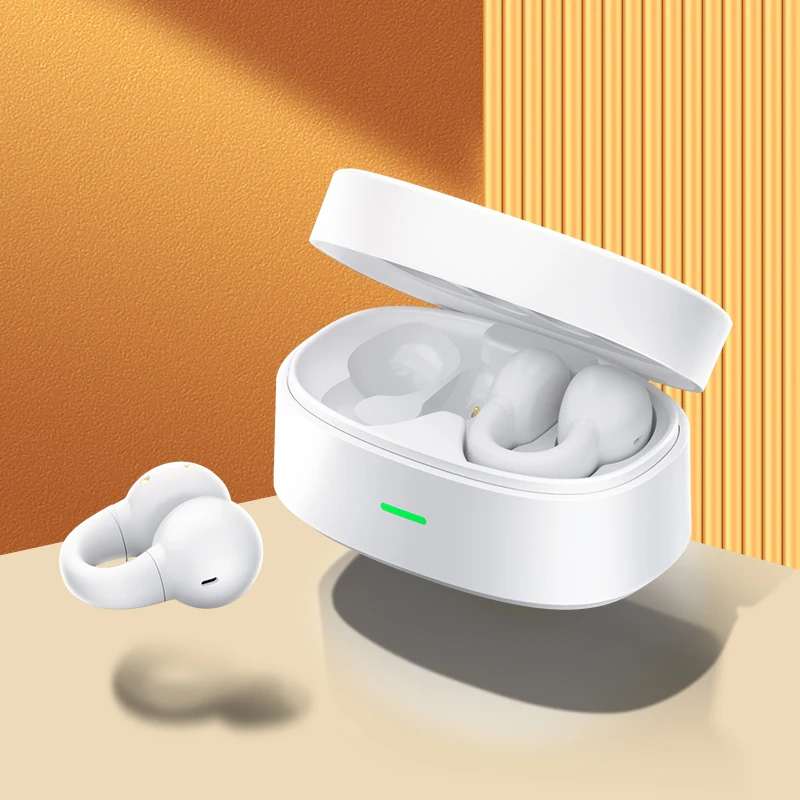 Private Model New Design Factory Price Clip Headphone Sports Hi-Fi Stereo Low Latency TWS Wireless Earbuds for iphone