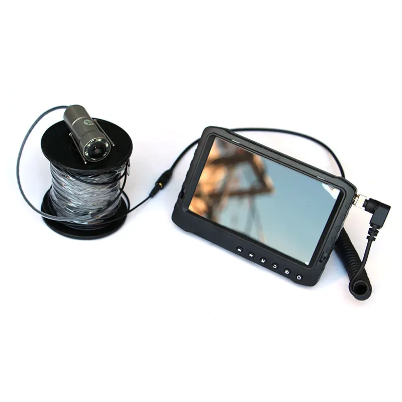  Хорошая цена подводная мини-рыболовная камера ночного видения 2MP 1080P 220 градусов 0 0001lux новый рыбопоисковый прибор карты памяти TF 128