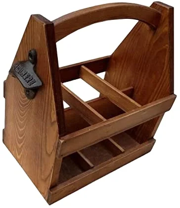 Premium Wall Mounted Wine Rack Stackable Modern Solid wooden wine bottle box Holder wine wood rack