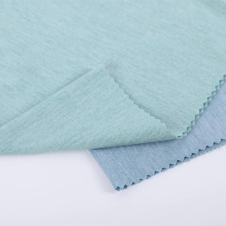 
Wholesale Customized Organic 67% Bamboo 29% Poly 4% Spandex Soft Solids Plain Eco Friendly Recycled Knitted Bamboo Jersey Fabric 