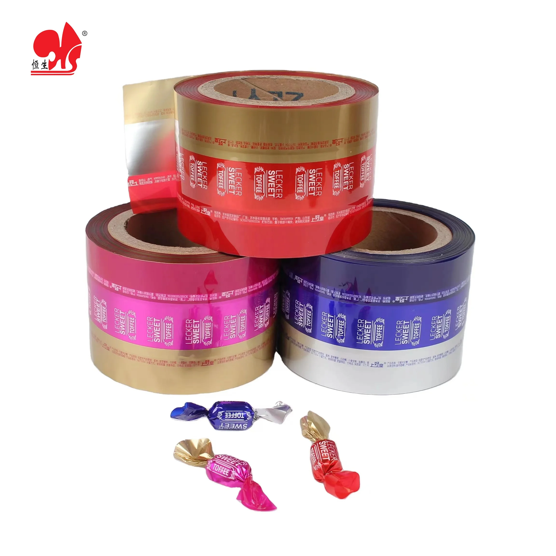 Custom-made moisture-proof color plastic packaging roll composite fruit candy packaging food snack packaging