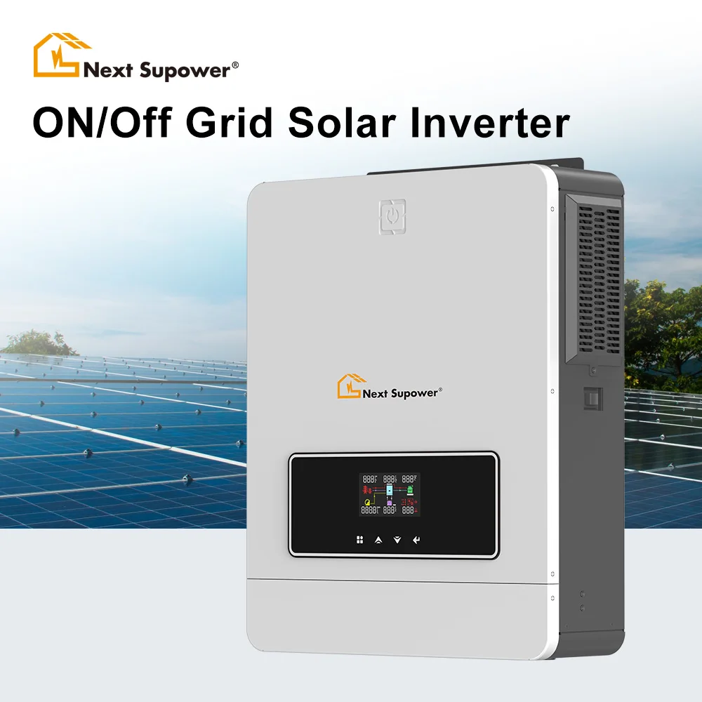 4KW 5KW 6KW 7KW 8KW 10KW 15KW 35KW 40KW Off Grid Hybrid Power Home Panels Inverter 48V Pure Sine Wave Solar Inverters with WIFI