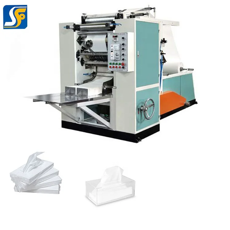 Automatic Drawing Fold Facial Tissue Paper Making Machine Price Tissue Paper Manufacturing Machine