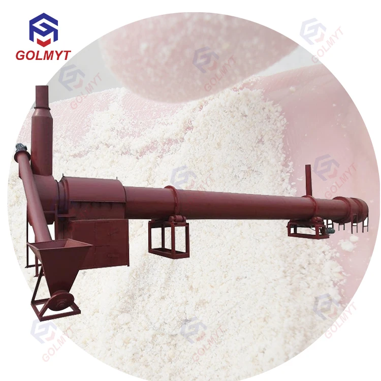 Барабанная сушилка для гранул с небольшим роторным азотным удобрением