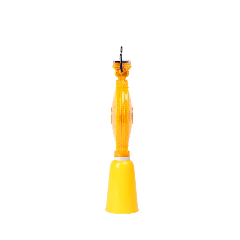 Amber Led Traffic Warning Lamp Traffic Cone Flashing Safety Lights Warning Lamp With Base