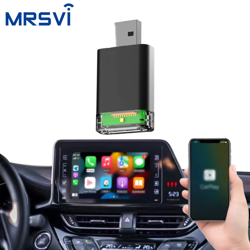 Wireless Carplay Dongle Smart USB Wireless Carplay Dongle USB CarPlay AI BOX For Factory Wired Car Play Wireless