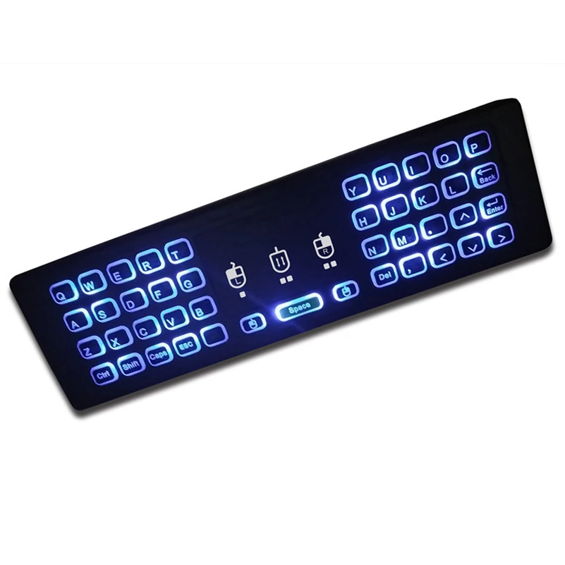 
2.4 Ghz Wireless Mini Keyboard Touchpad Air Mouse Smart IR Remote USB Learning Remote Control Android TV Box 