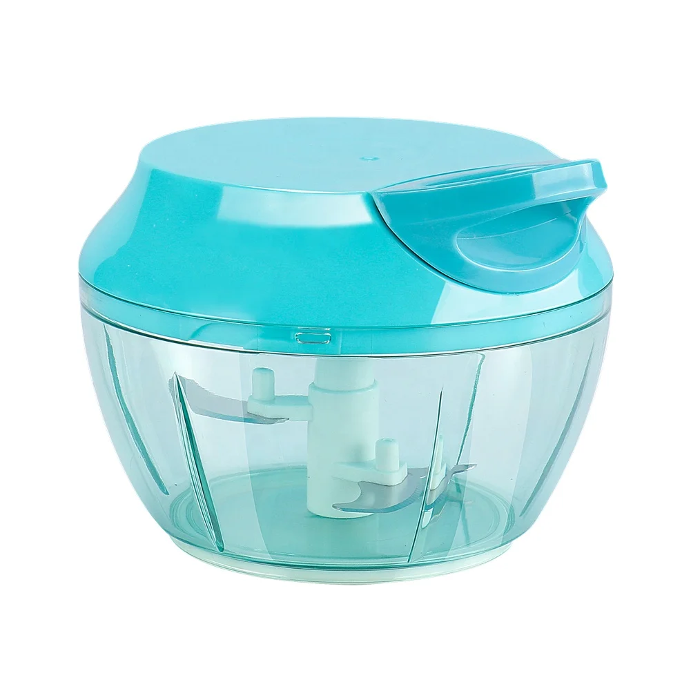 550 ML Pull Manual Mini Food Chopper Onion Vegetable Chopper Baby Food Processor
