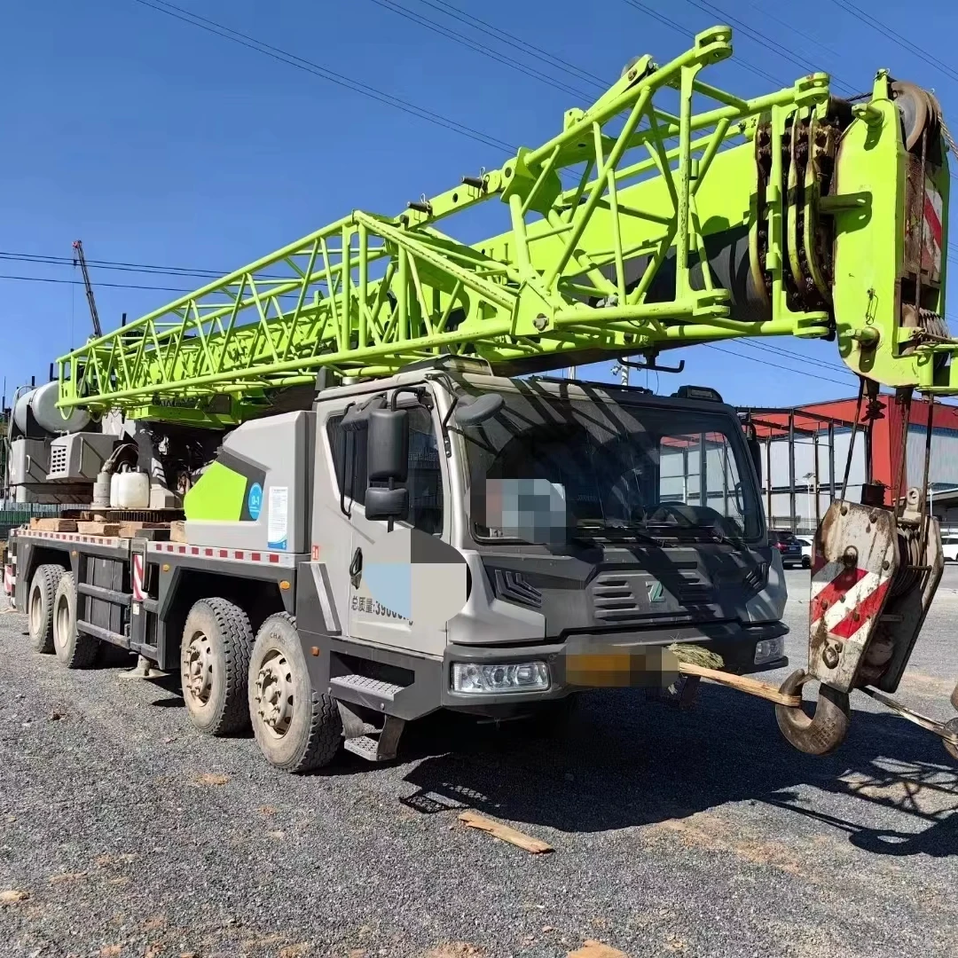 Original used zoomlion truck crane for sale with parts almost new 50 ton china hydraulic crane