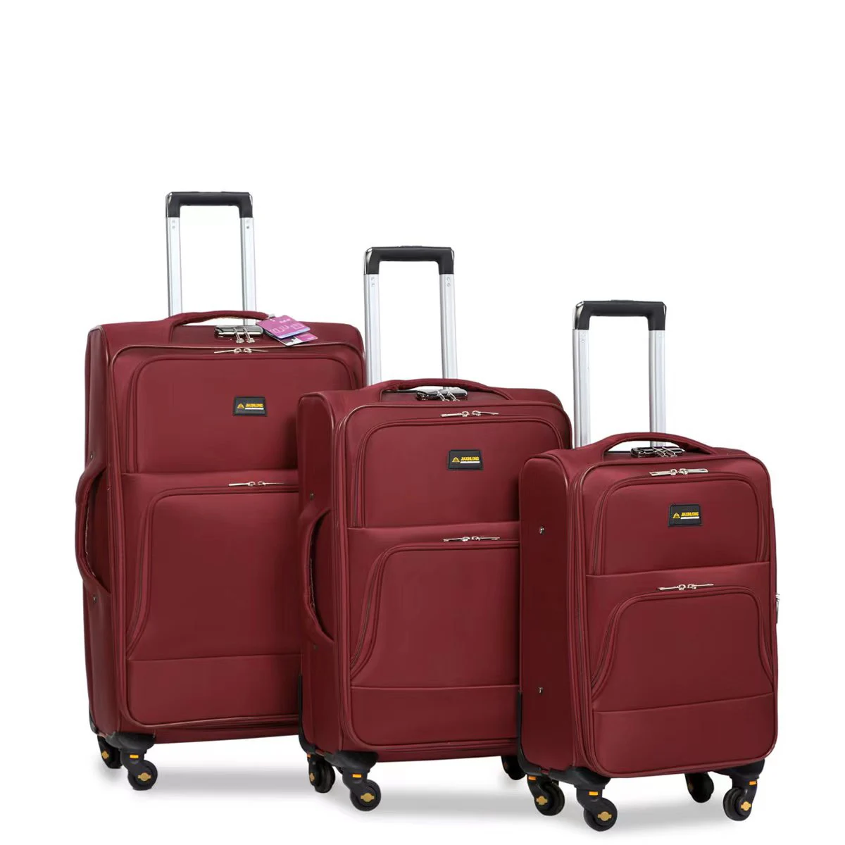 marksman  2022 High quality Nylon Fabric luggage Cheap Waterproof 3pcs sets luggage