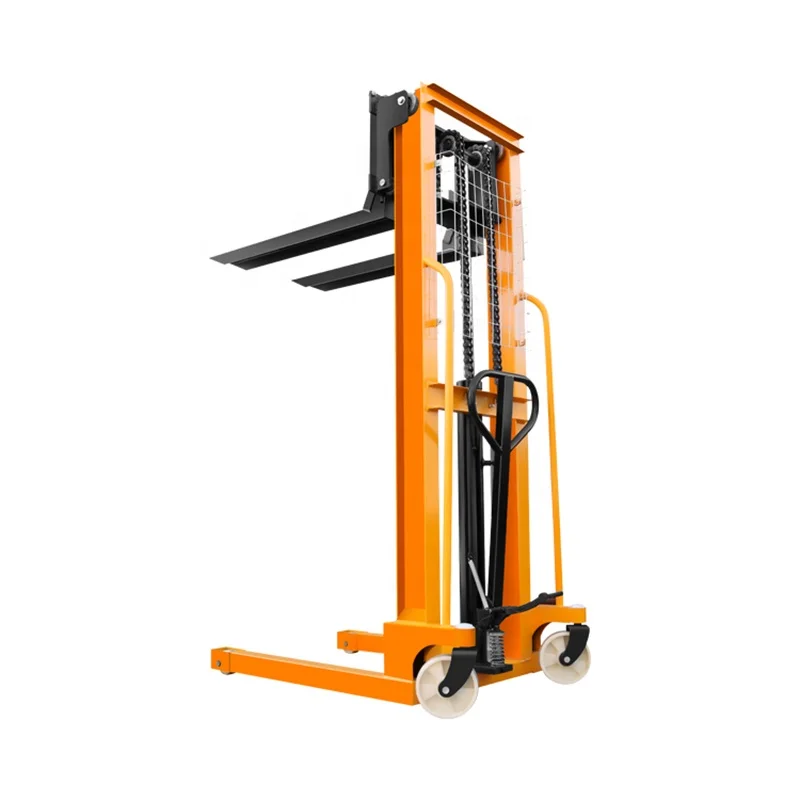 manual pallet stacker1-3ton  hand pallet stacker forklift made in china