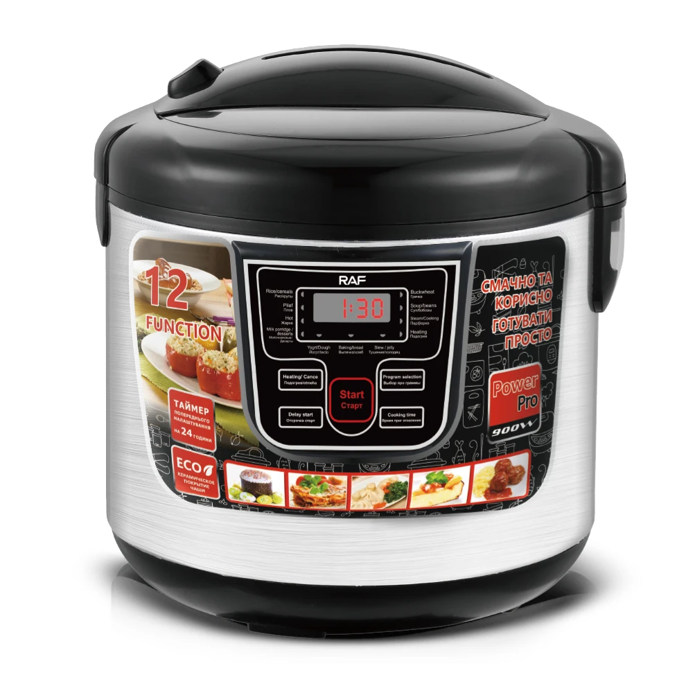 2024 new design Digital  Rice Cooker Food Steamer Easy Operate With Steam & Basket