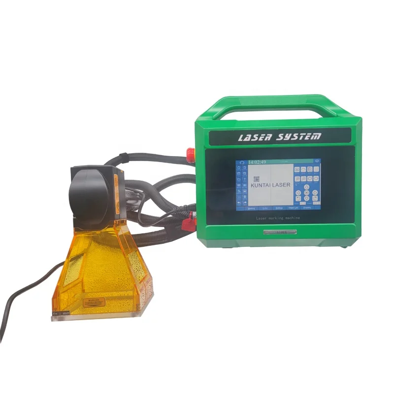 MAX JPT portable small size fiber laser marking machine handhold type fiber laser printer for metal engraving