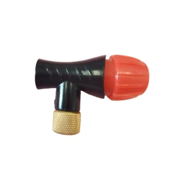 Mini Bike Tire Inflator High Pressure Co2 Bicycle Air Inflator Head For Road And Mountain Cycling