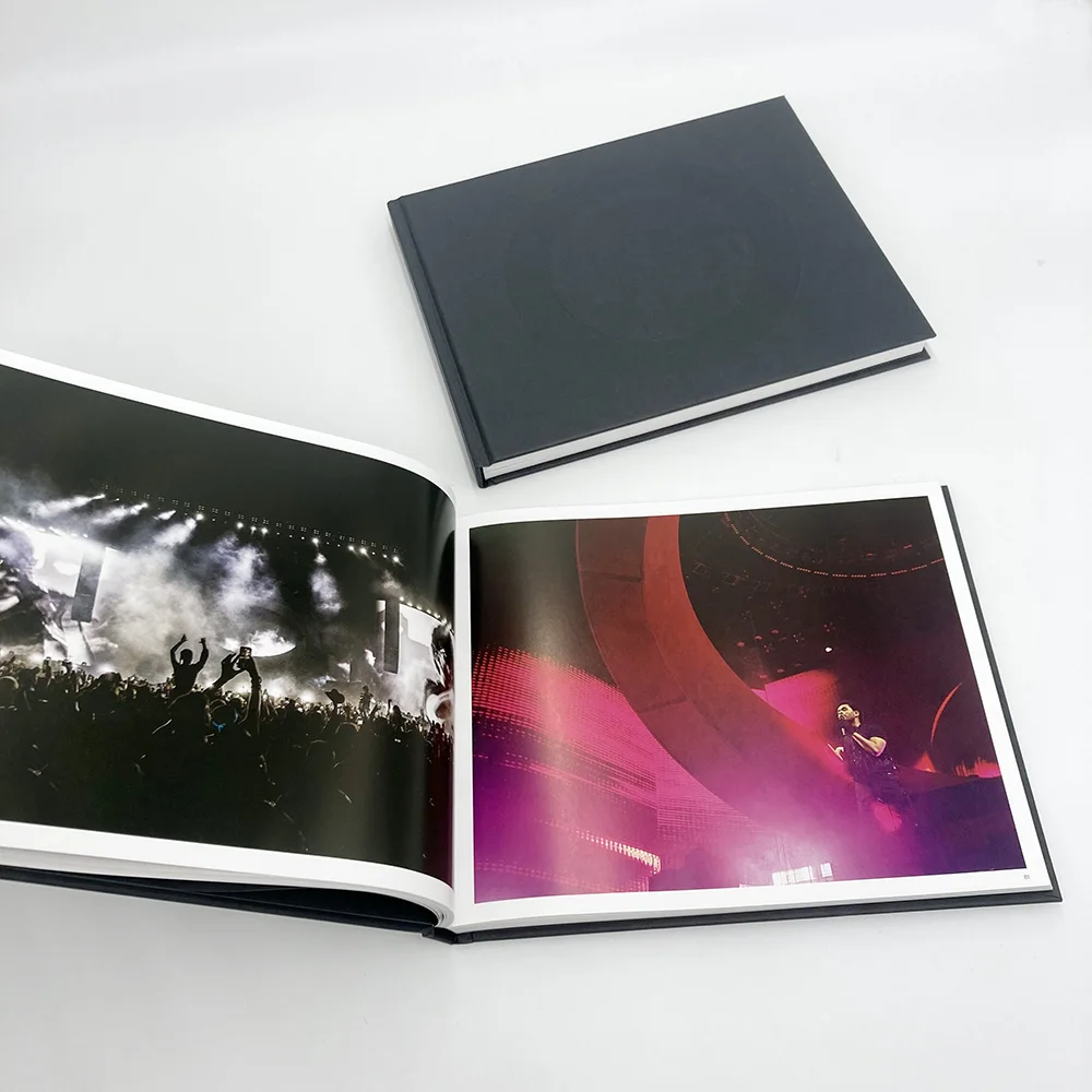 Китай высокое качество книги в твердом переплете фотоальбом печать на заказ